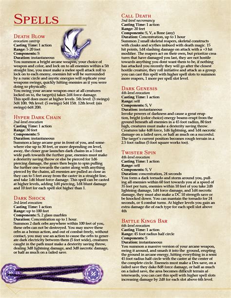 Seer wizard spells 5e